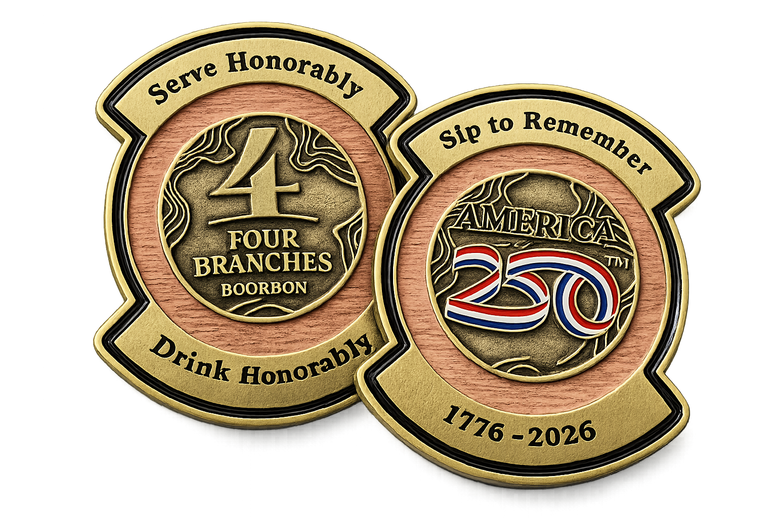 Limited Edition Challenge Coin - America’s 250th Anniversary