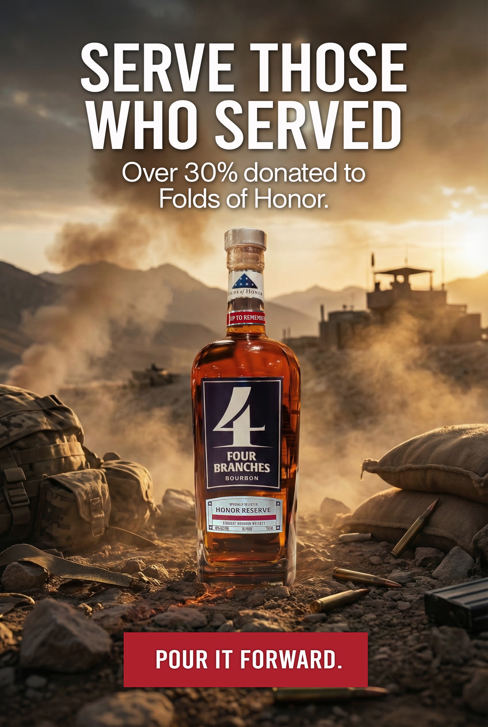 Four Branches & Folds of Honor - Honor Reserve